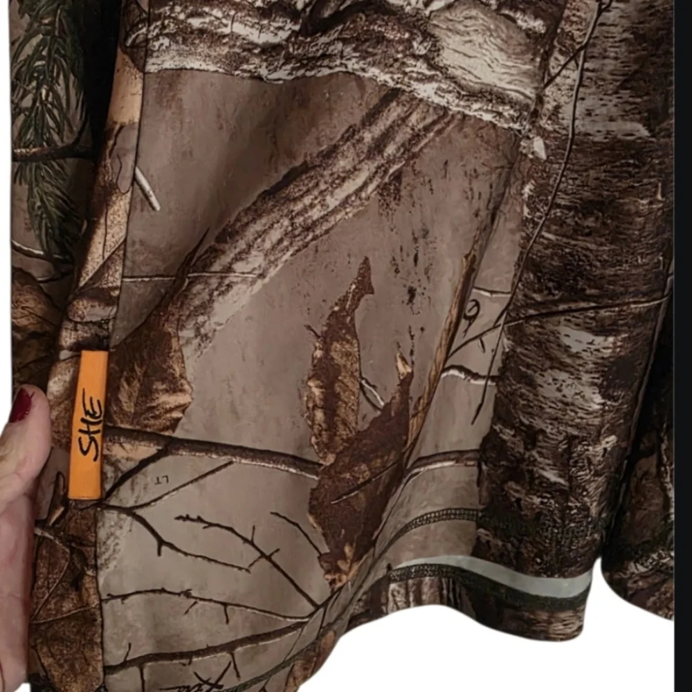 SHE Realtree Camouflage Silky Smooth Pullover Hoodie Women's XL - Picture 4 of 6